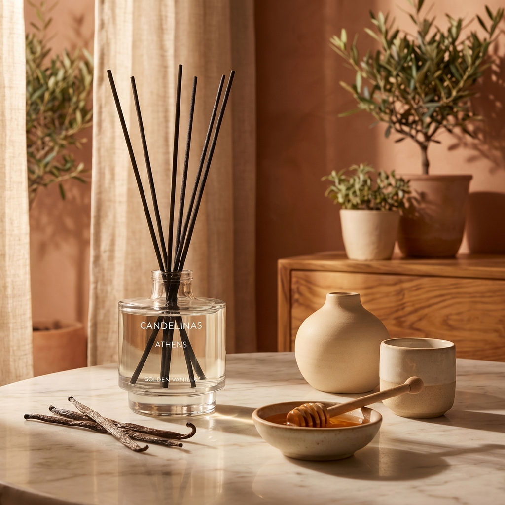 GOLDEN VANILLA - REED DIFFUSER
