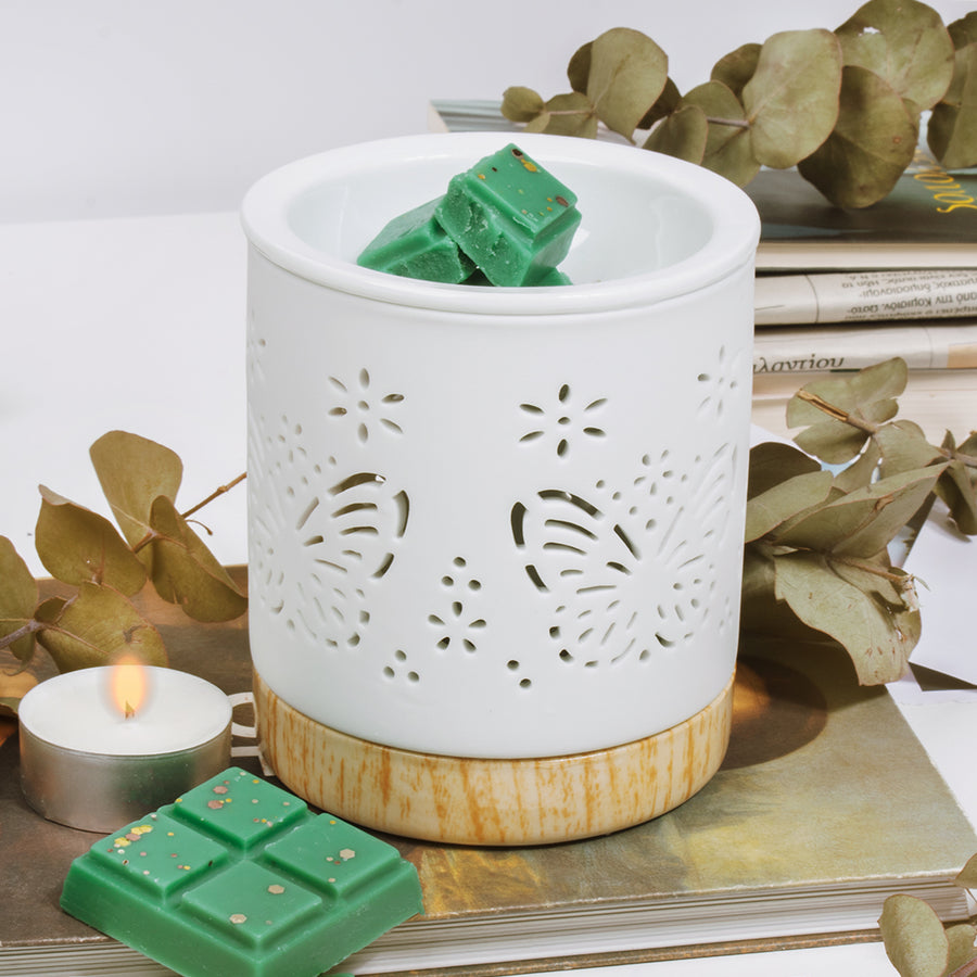 Butterfly Matte Ceramic Wax Melter