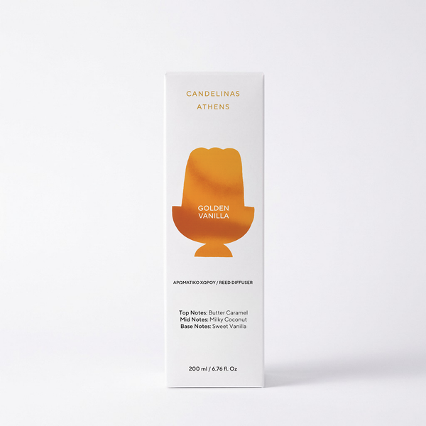 GOLDEN VANILLA - REED DIFFUSER
